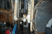 Two Boilers (Old and 1981) Side by Side
