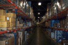 LL87/09 energy auditor notes that the owner of this warehouse replaced his old T12 fluorescent fixtures with more efficient T5 fluorescent fixtures and occupancy sensors.  © 2015 IntelliGreen Partners LLC