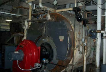 testing the boiler