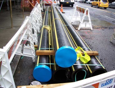 high pressure gas line